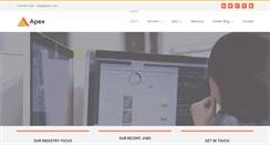 Desktop Screenshot of apextinc.com